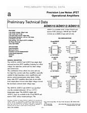 DataSheet AD8510 pdf